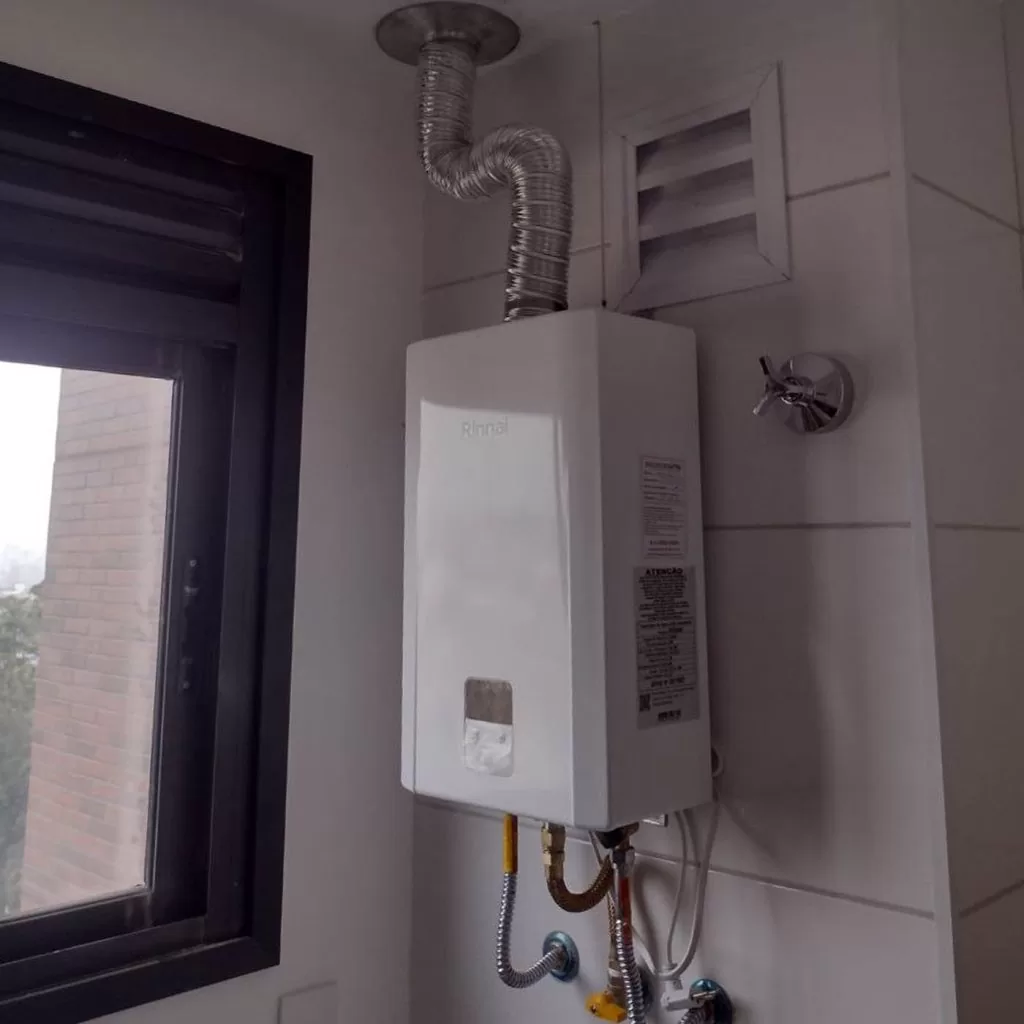 por que escolher aquecedor a gás rinnai modelo E10 Instalado - Norte Aquecedores